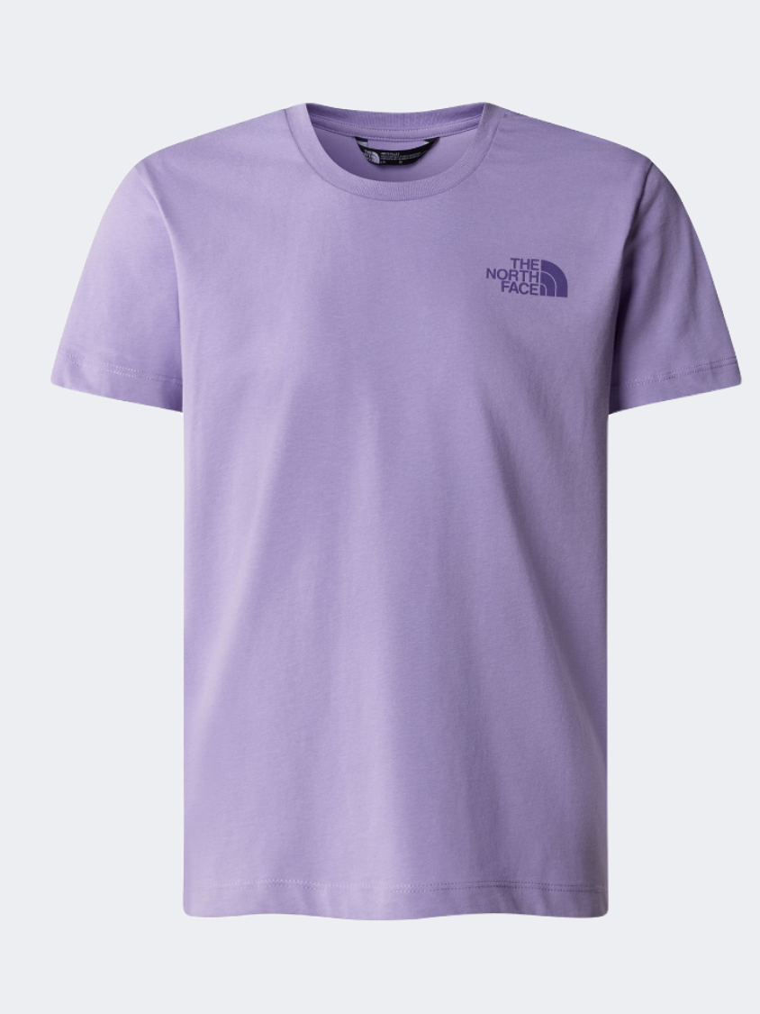 The North Face Relaxed Girls Lifestyle T-Shirt High Purple