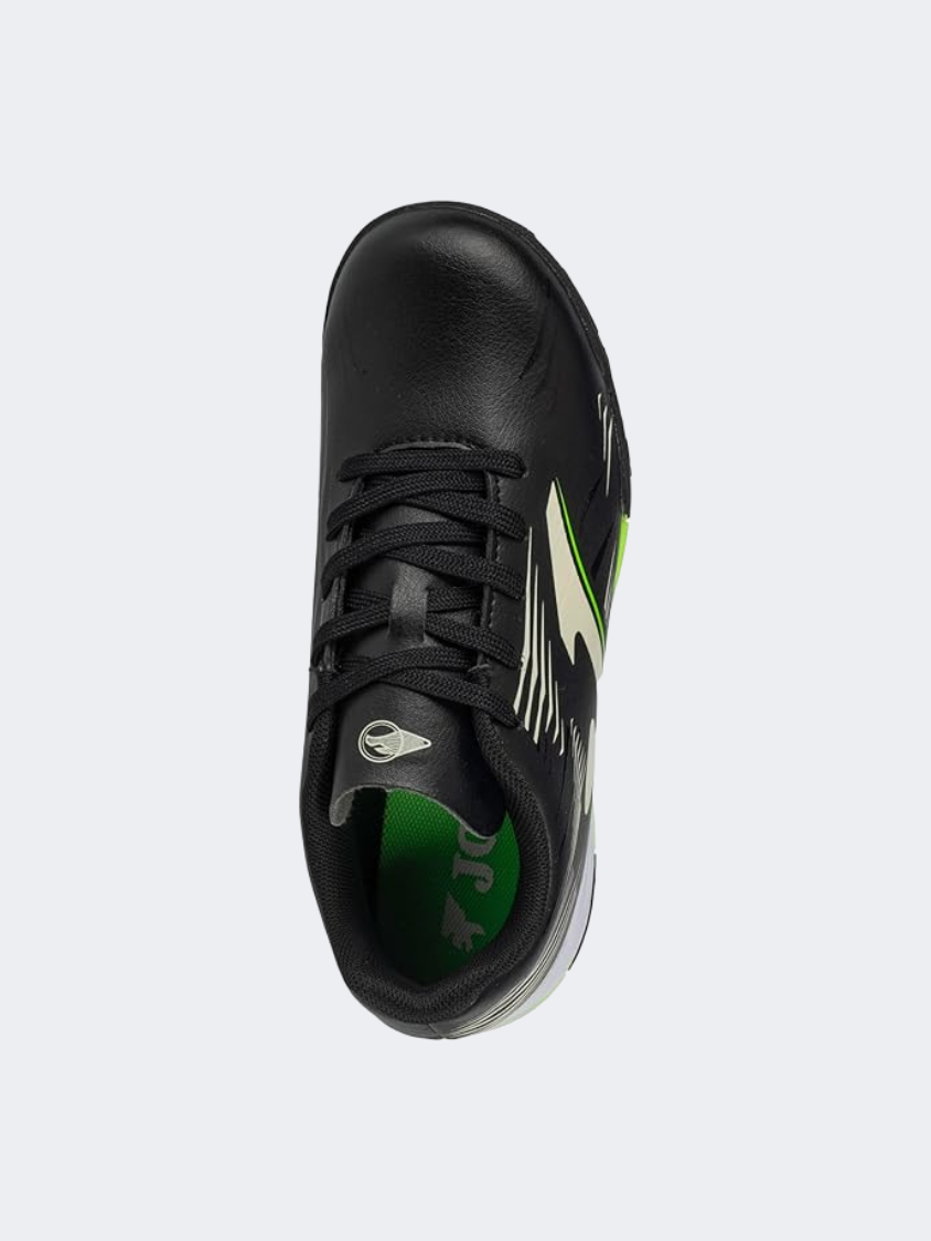 Joma Propulsion 2501 Kids Football Shoes Black/Lime