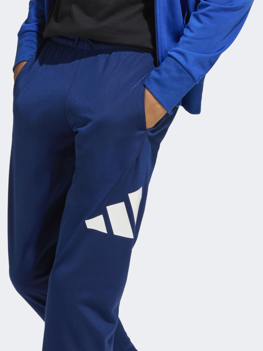 Adidas Essentials Climacool Kids-Boys Sportswear Tracksuit Royal Blue/Black