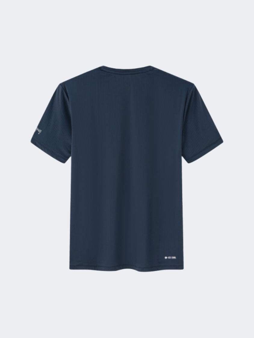Erke Men Running T-Shirt Dark Foggy Blue