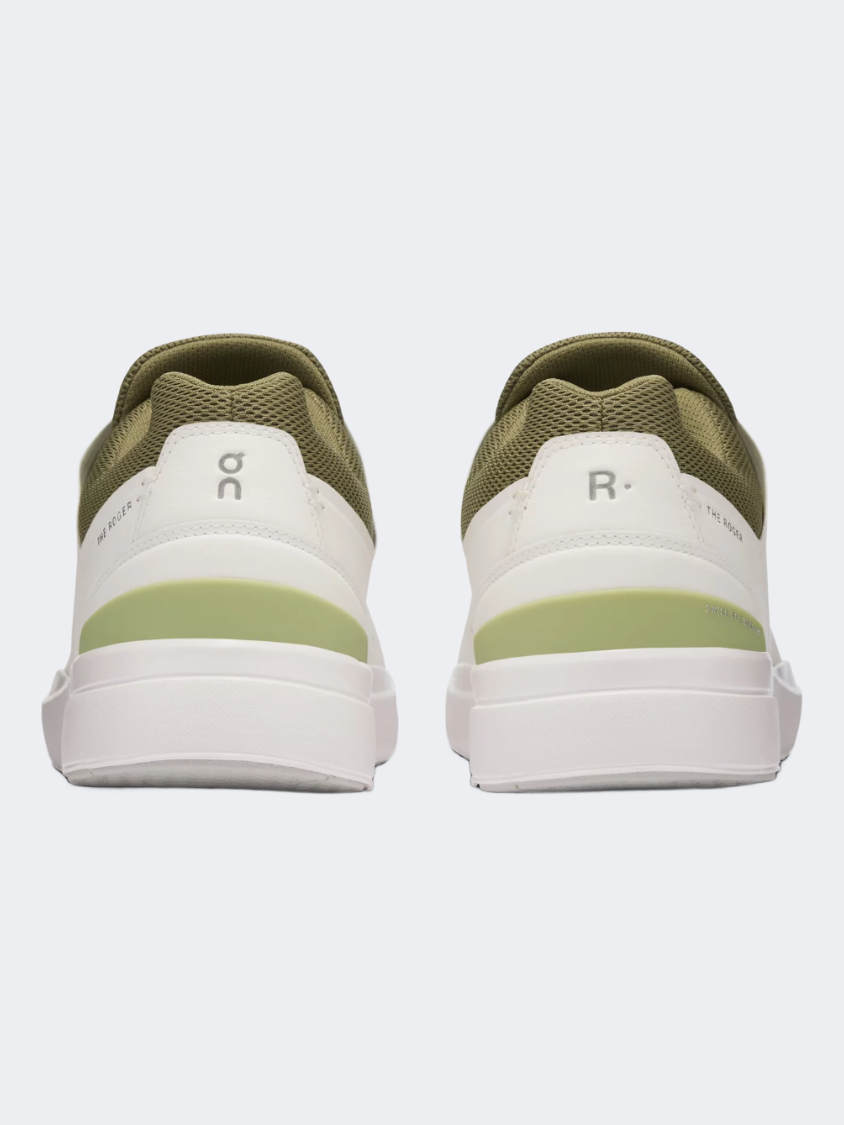 On The Roger Advantage 1 Men Lifestyle Shoes White/Olive