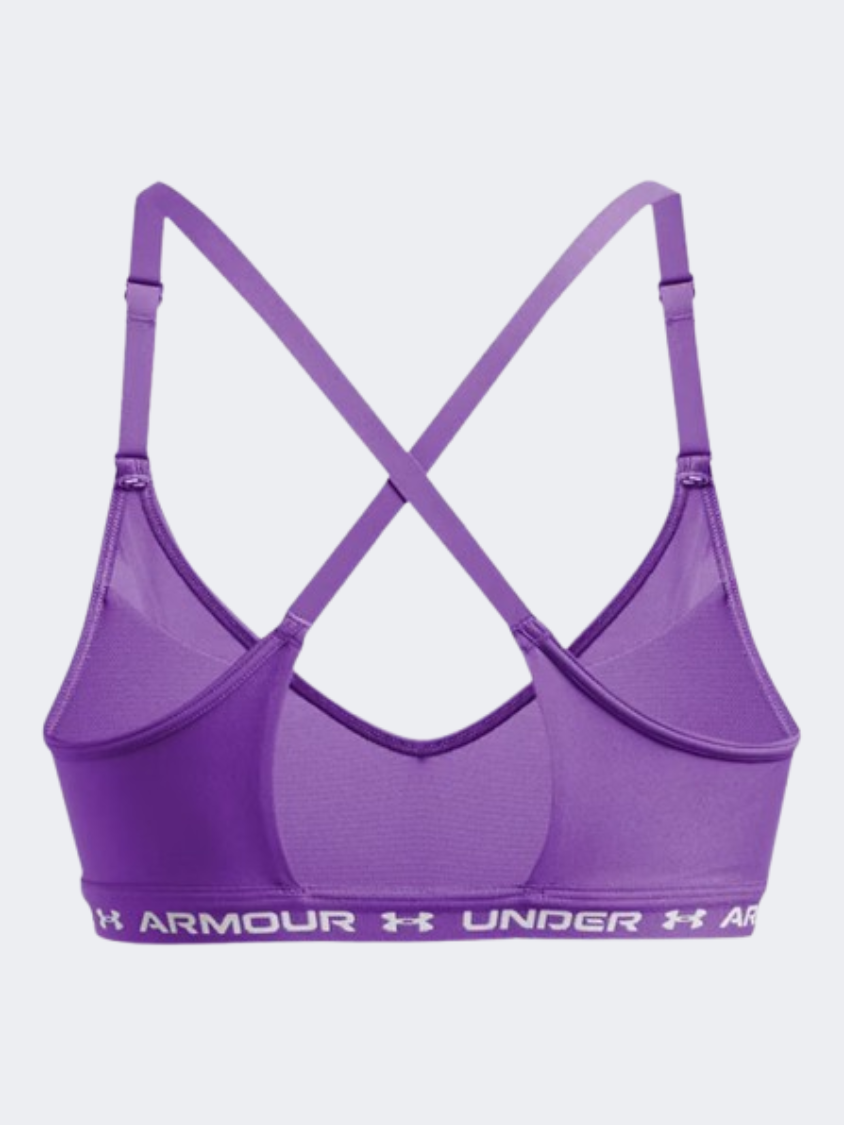 Under Armour Crossback Women Training Bra Lavish/White