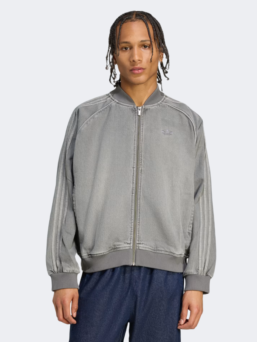 Adidas Sst Adicolor Loose Men Originals Jacket Light Denim