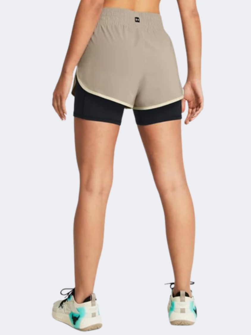 Under Armour Project Rock Flex Women Training Short Timberwolf/Black