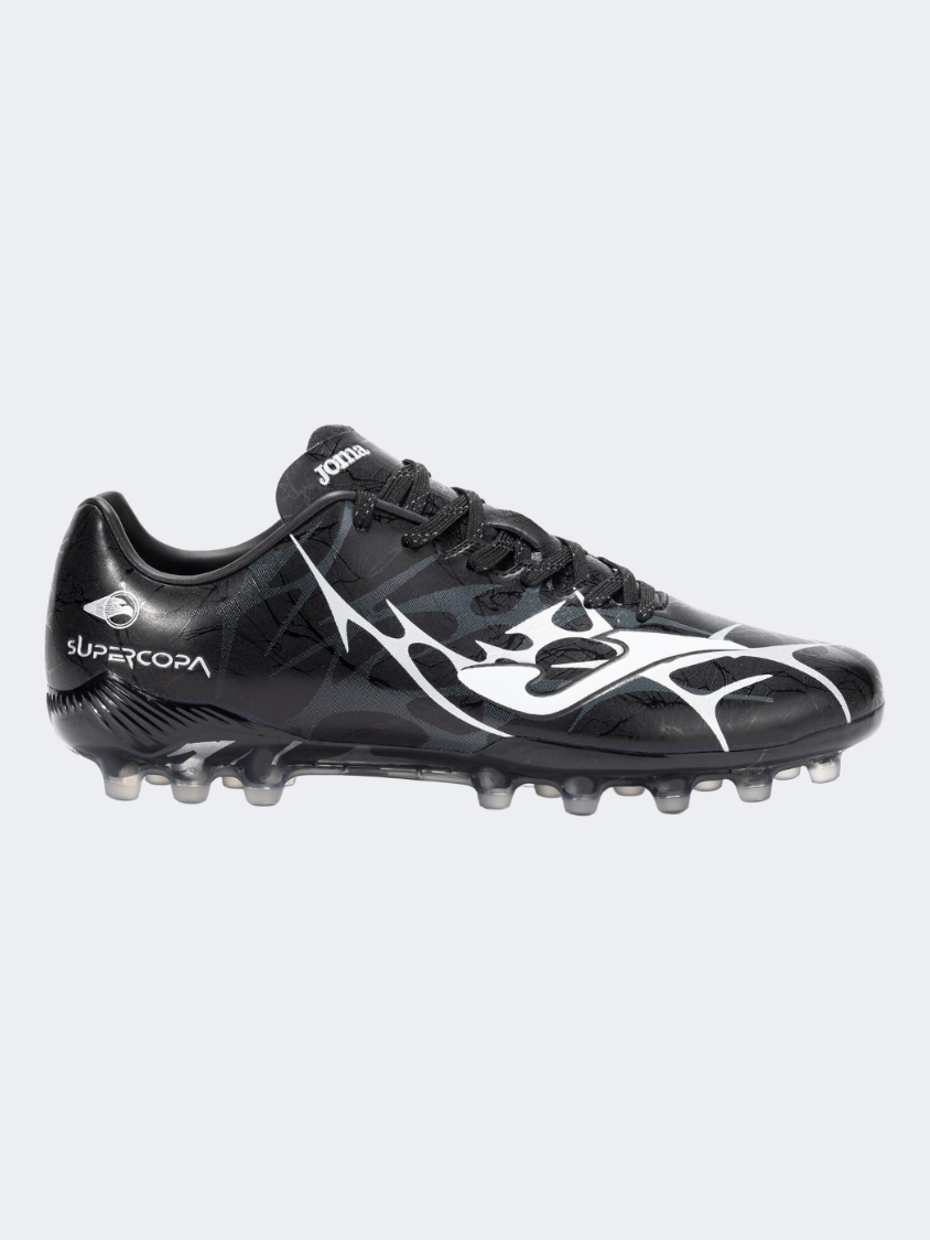 Joma Supper Copa 2501 AG Men Football Shoes Black/White