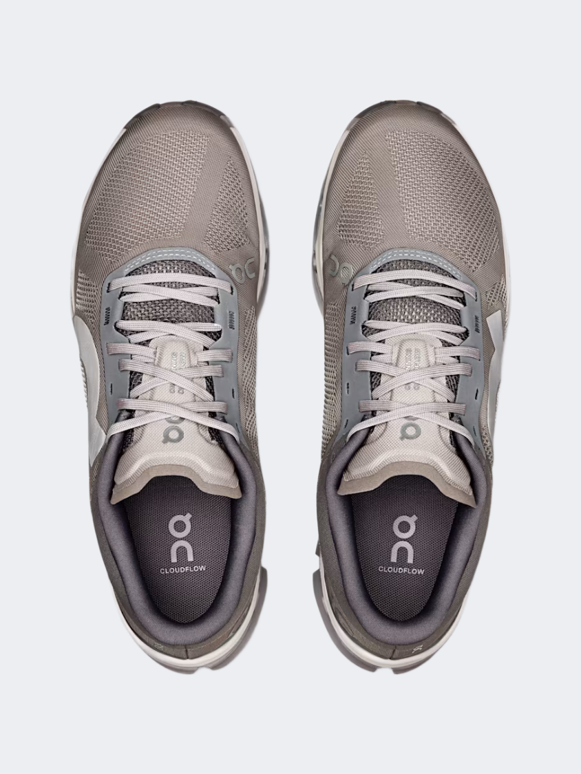 On Cloudflow 5 Men Running Shoes Alloy/Rock