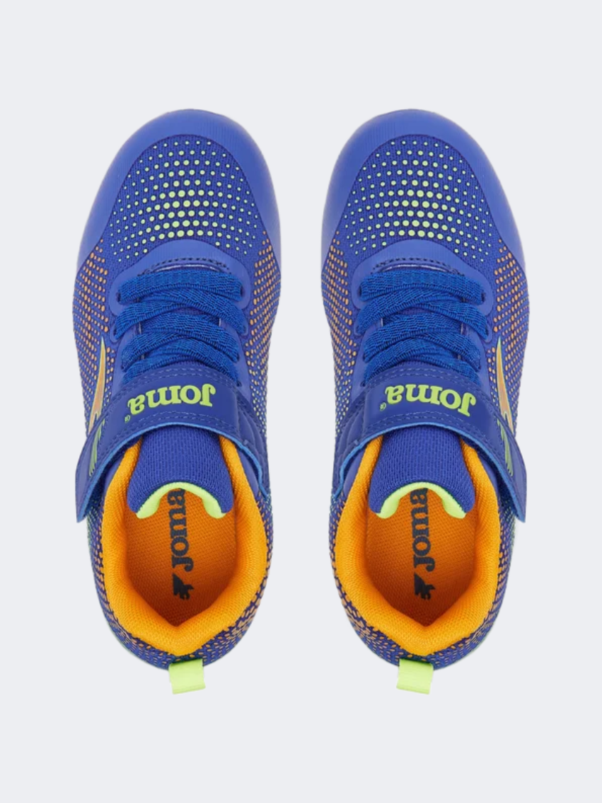 Joma Horizon 2504 Ps-Boys Running Shoes Blue/White/Yellow