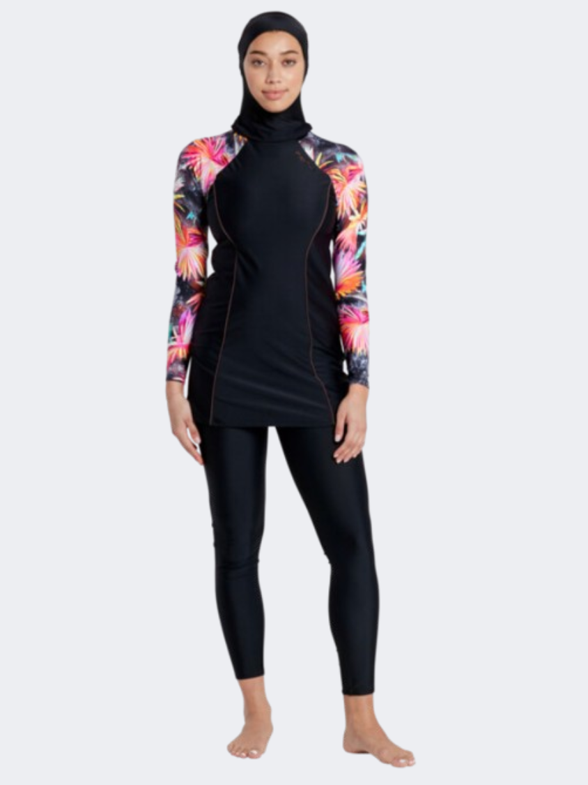 Zoggs Savannah Modesty Women Swim Monokini Black/Multi