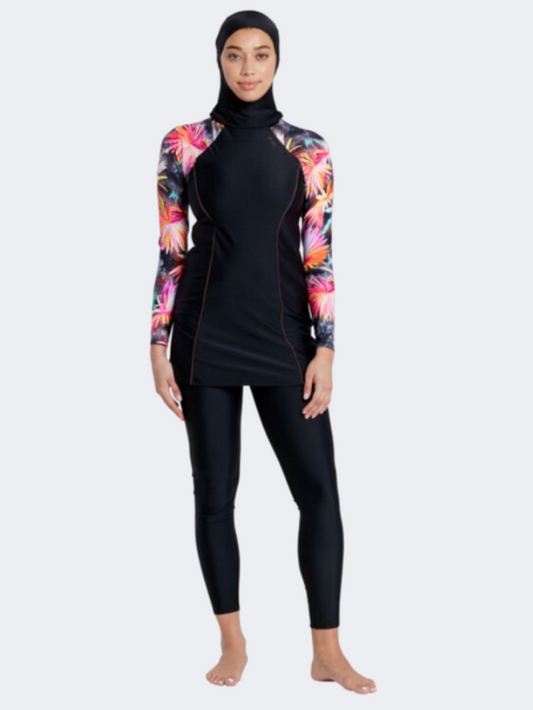 Zoggs Savannah Modesty Women Swim Monokini Black/Multi