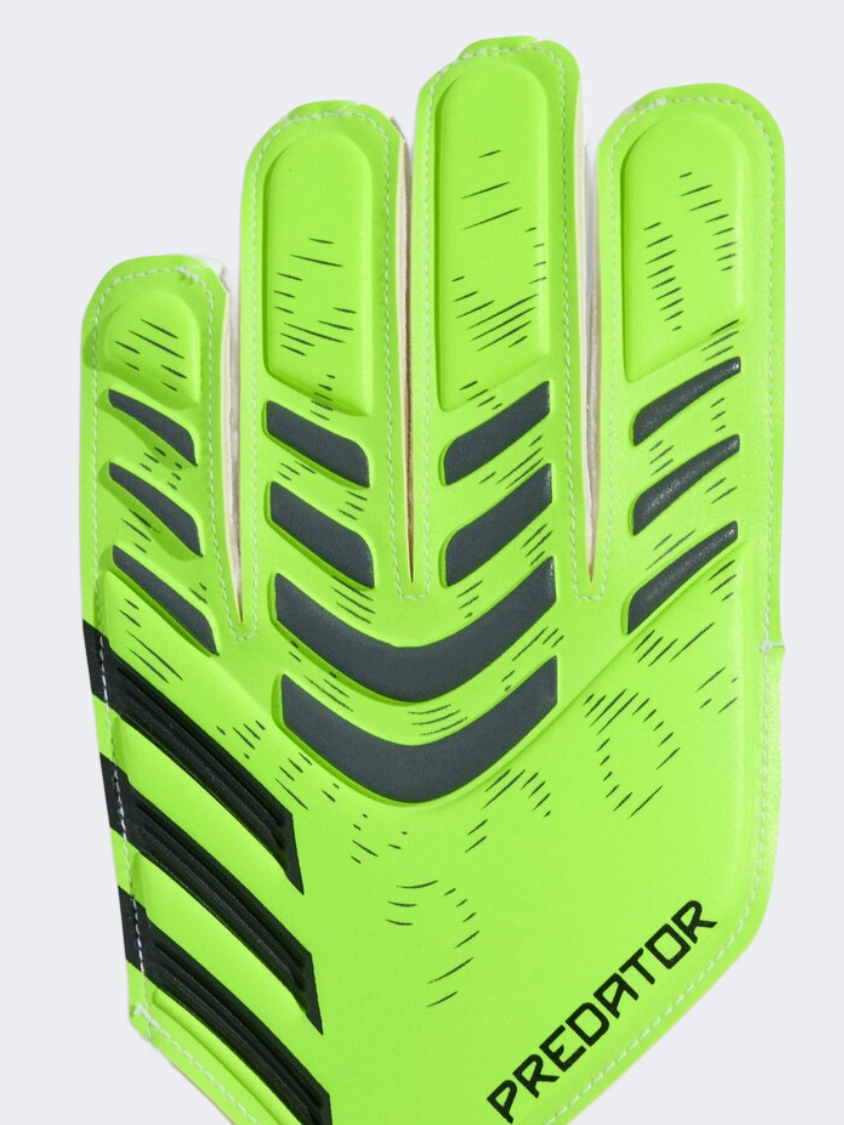 Adidas Predator Kids Football Gloves Green/White