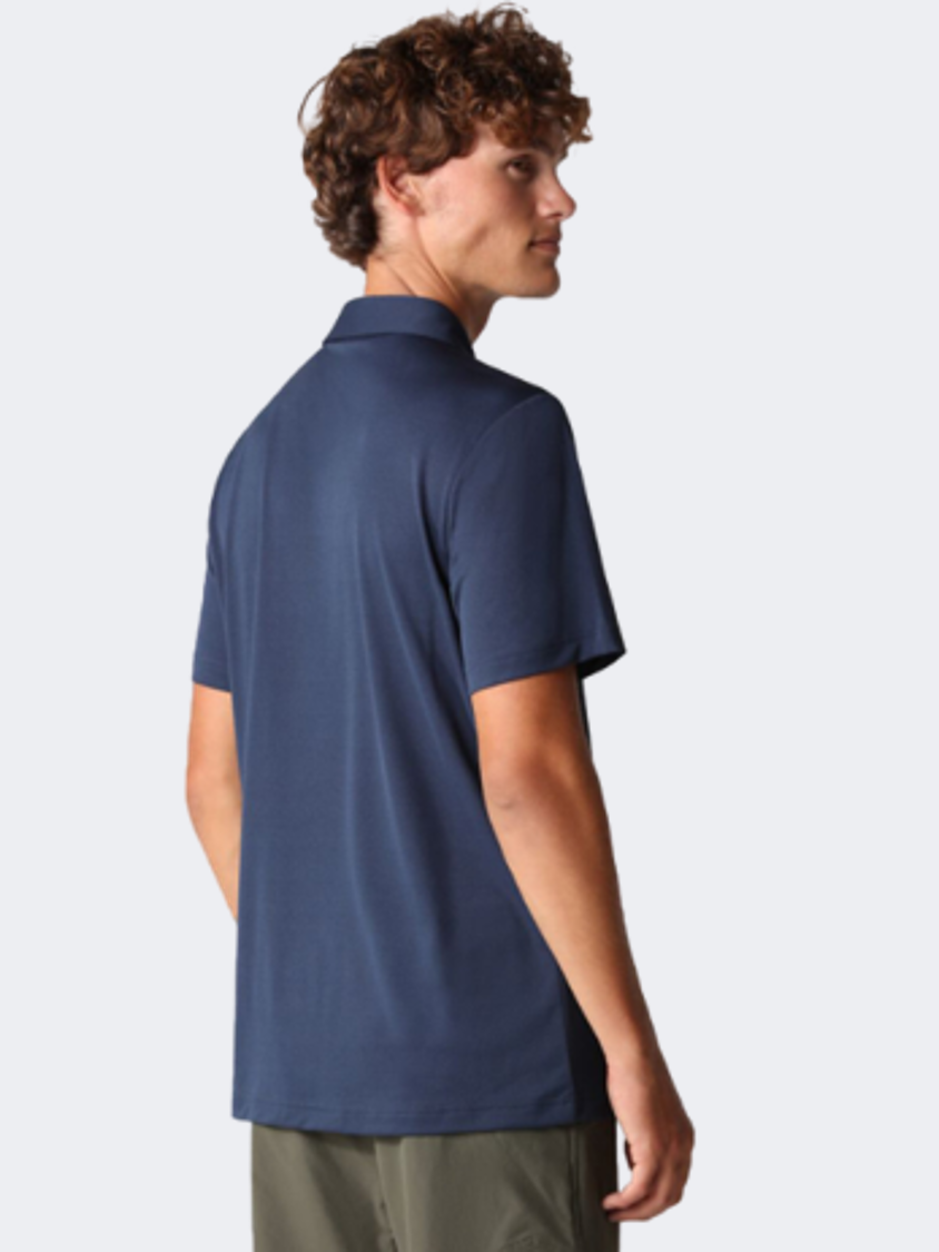 The North Face Tanken Men Lifestyle Polo Short Sleeve Summit Navy