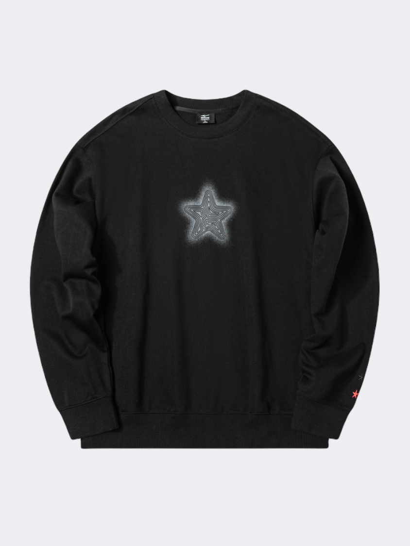 Erke Men Lifestyle Sweatshirt Black