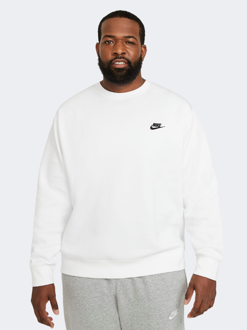 Nike Sportswear Club Fleece Men Lifestyle T-Shirt White/Black