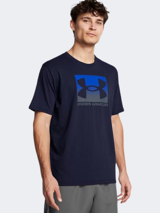 Under Armour Boxed Sports Updated Men Lifestyle T-Shirt Midnight Navy/Black