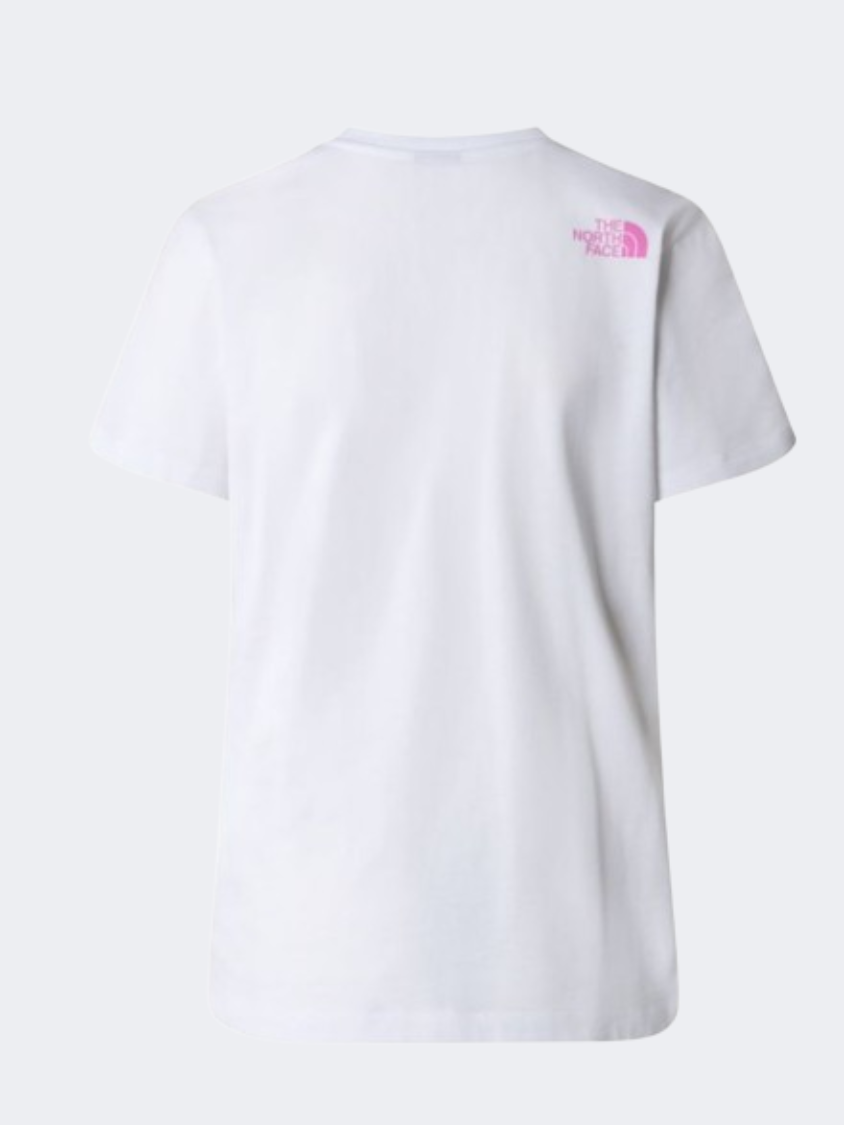 The North Face Mountain Play Women Lifestyle T-Shirt White/Purple