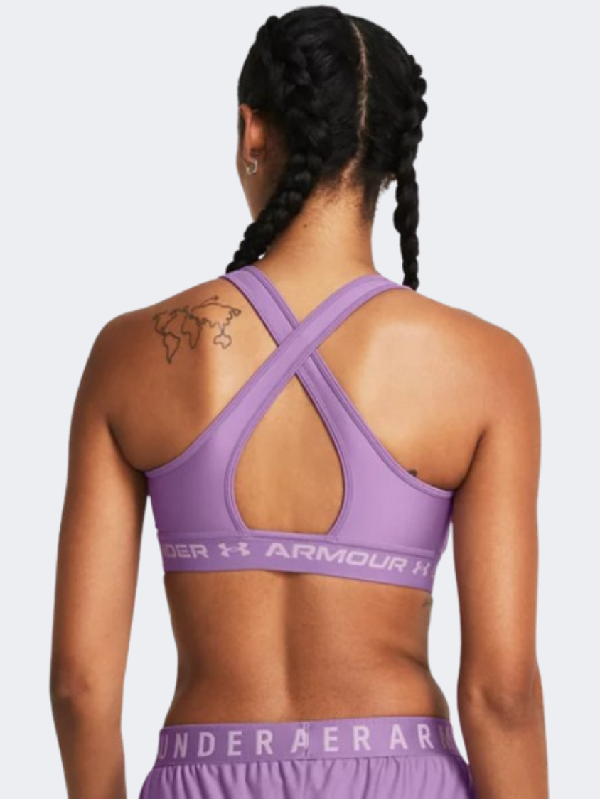 Under Armour Crossback Women Training Bra Provence Purple Ace