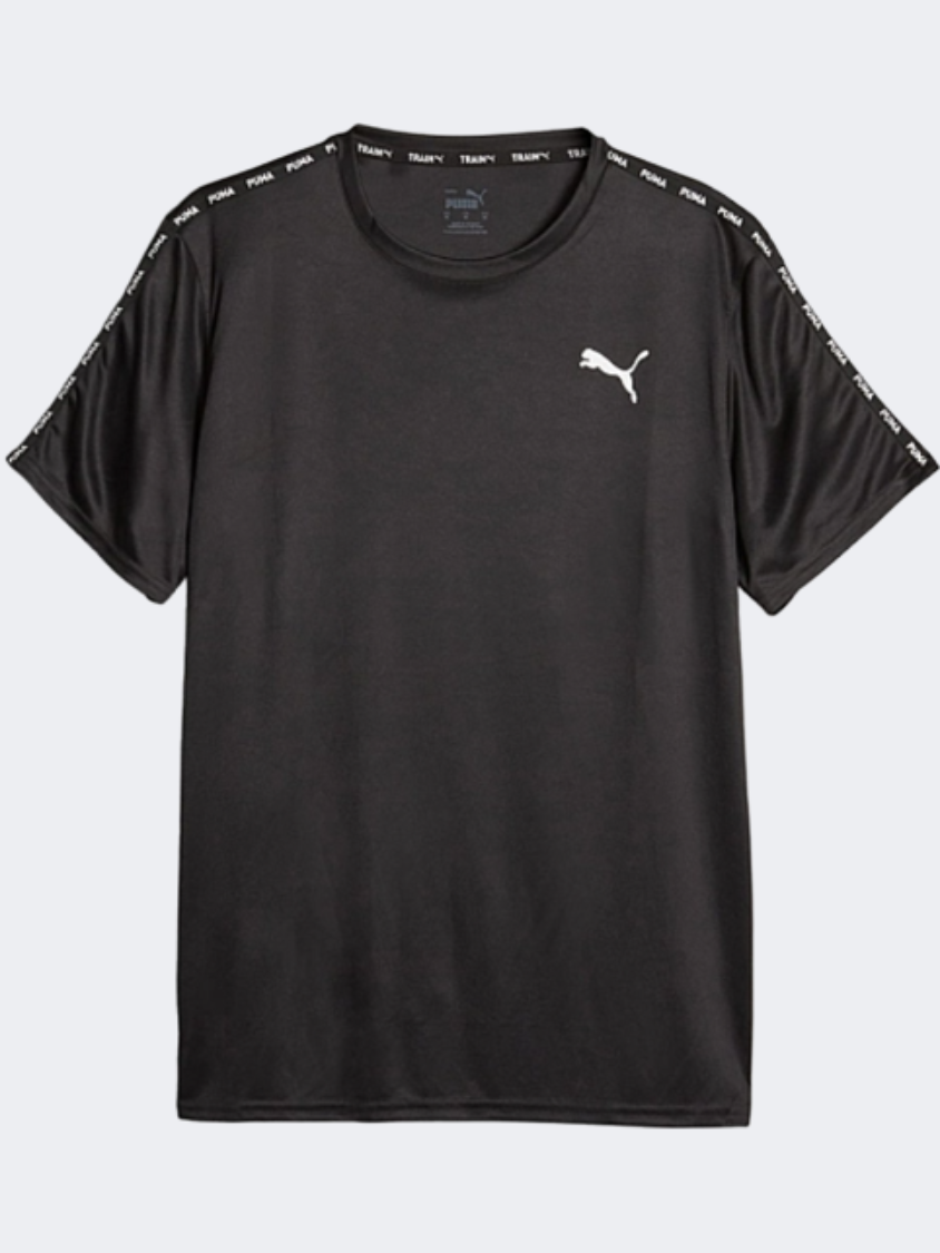 Puma Fit Taped Men Training T-Shirt Black