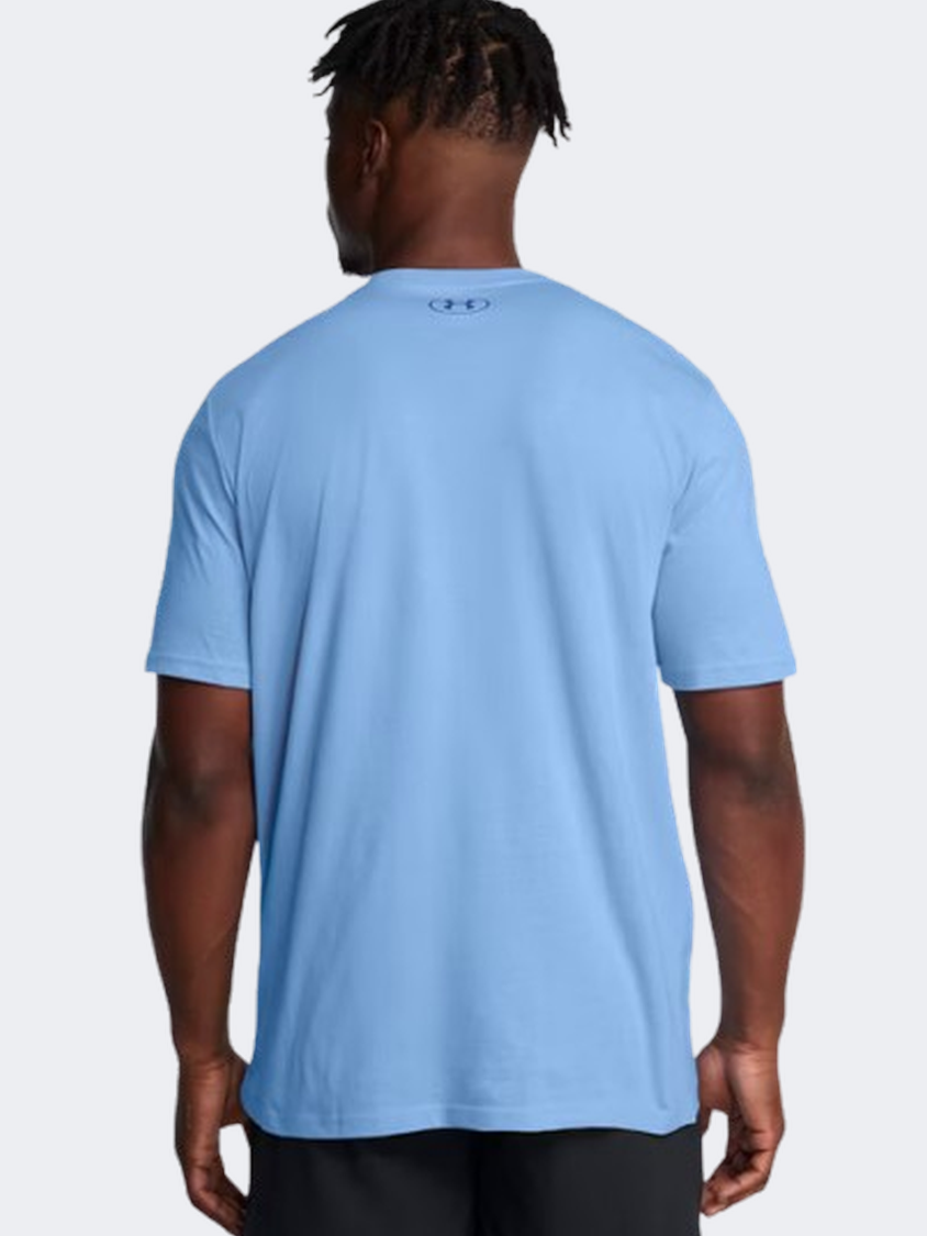 Under Armour Net Icon Men Basketball T-Shirt Horizon Blue/Tech