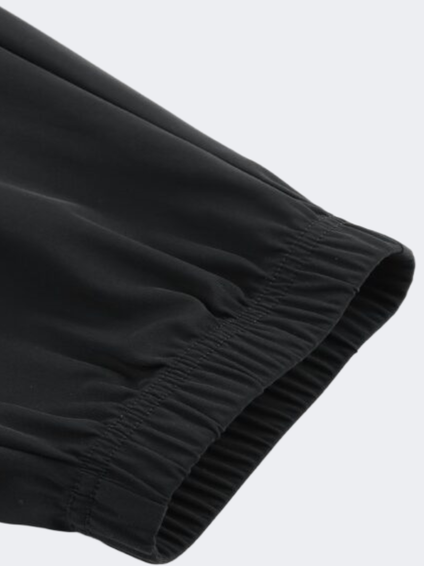 Erke Knitted Cropped Men Running Pant Black