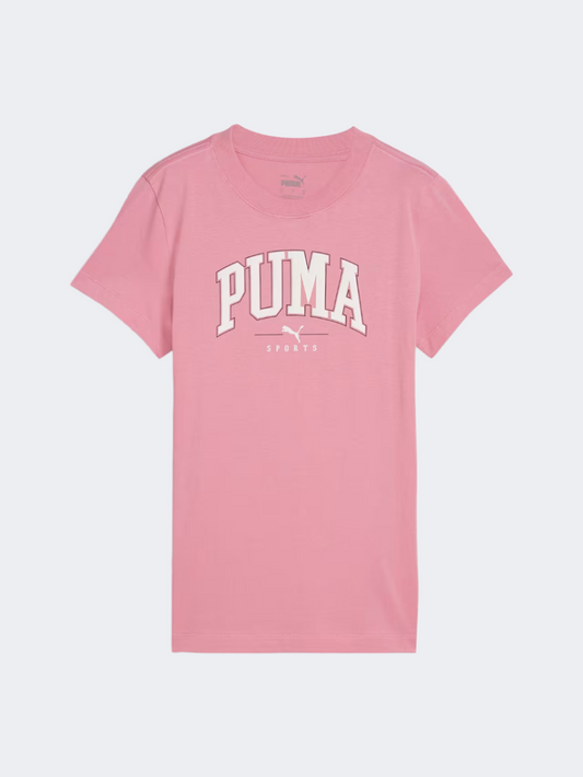 Puma Squad Women Lifestyle T-Shirt Pink