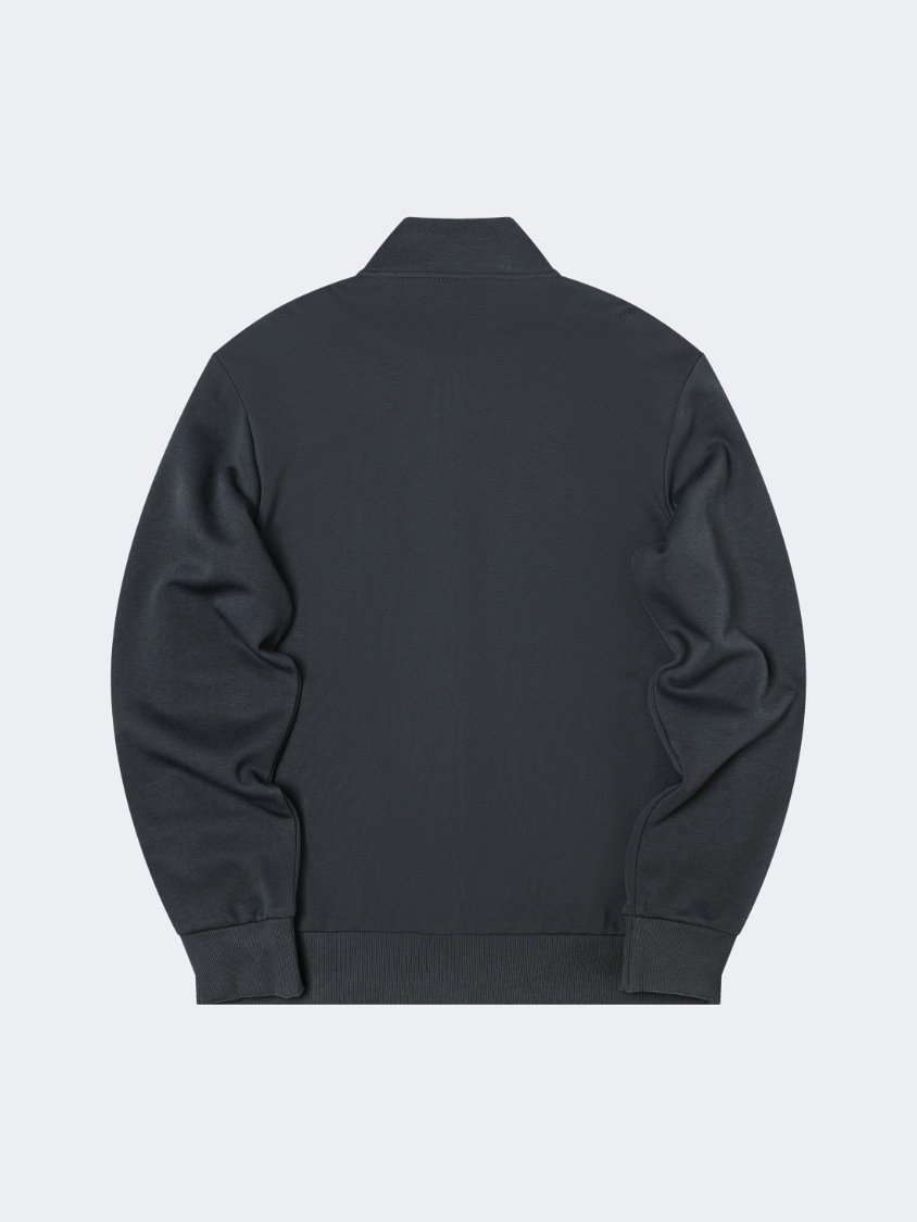 جاكيت تدريب رجالي بسحاب كامل Erke رمادي داكن