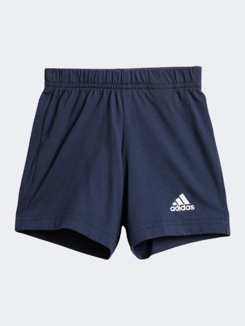 Adidas Essentials Baby-Boys Sportswear Set Yellow/White/Navy