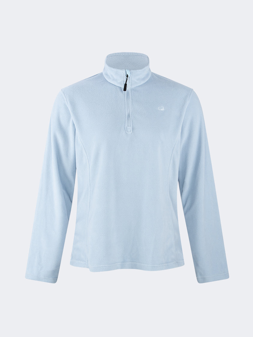 Top Ten Soft Women Skiing Fleece Chambray Blue