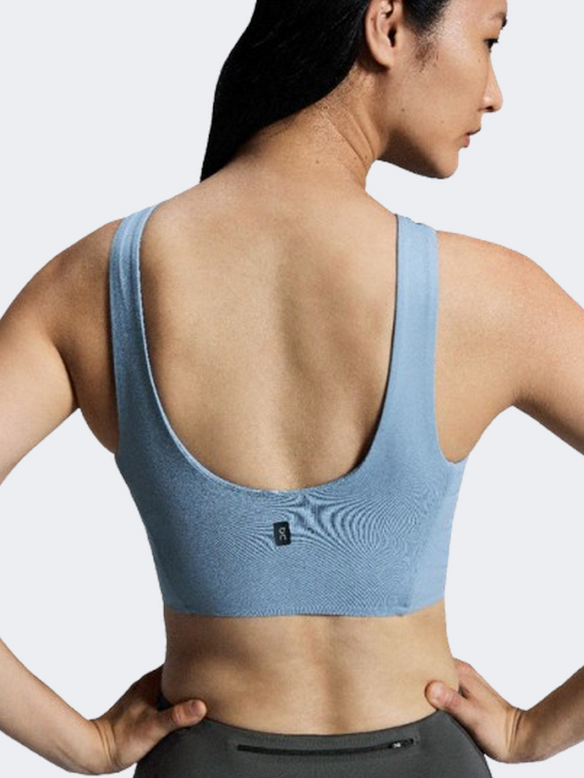On Core 2 In 1 Women Running Tank Chambray