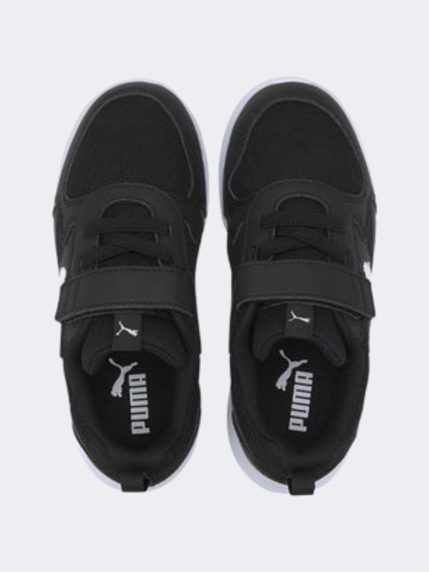 Puma Fun Racer Ac Ps-Boys Lifestyle Espadrilles Black/White