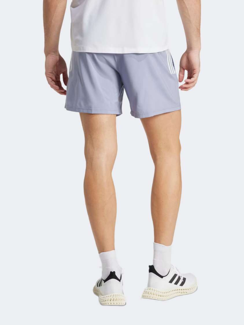 Adidas Own The Run Men Running Short Silver Violet