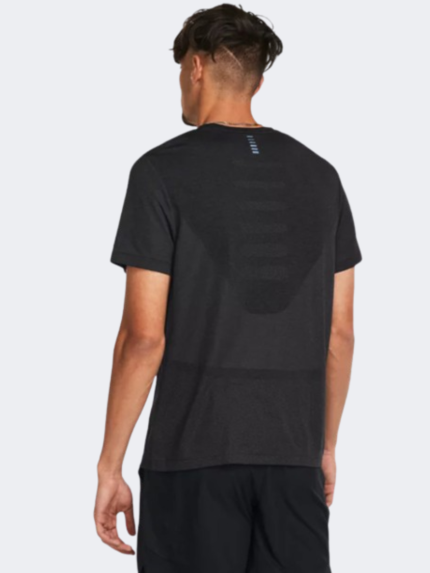 Under Armour Seamless Stride Men Running T-Shirt Castlerock/Silver