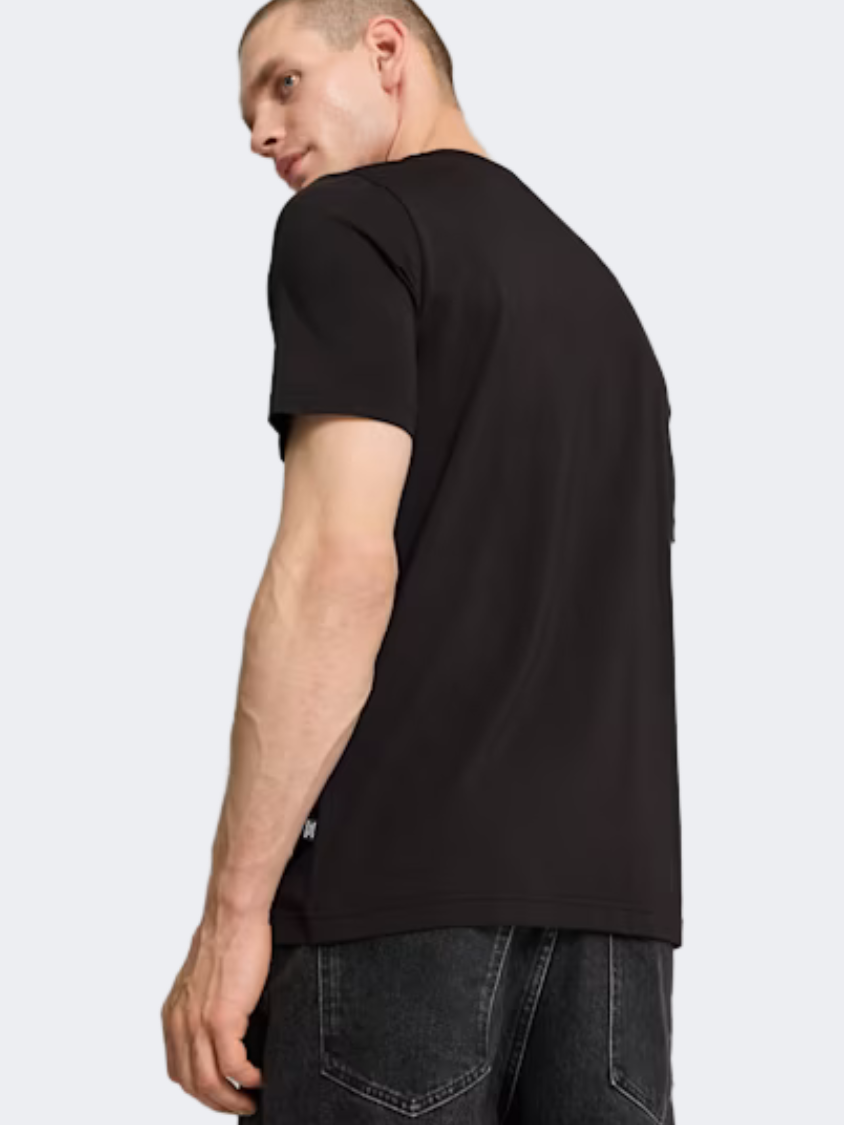 Puma Graphics Men Lifestyle T-Shirt Black