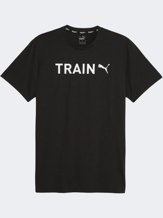 Puma Graphic Men Training T-Shirt Black