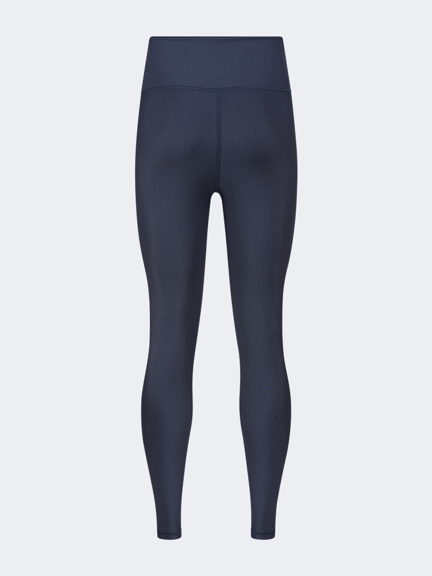 Oil And Gaz Plain Women Lifestyle Tight Navy Blue