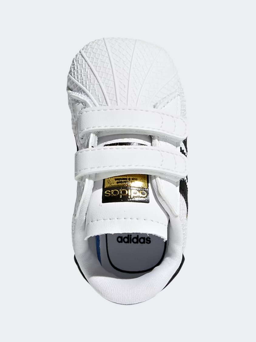 Adidas Superstar Crib Crib-Boys Originals Shoes White/Black S79916