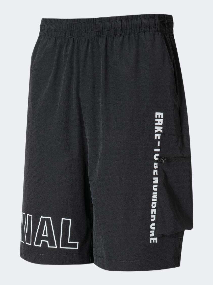 Erke Men Lifestyle Short Black/White