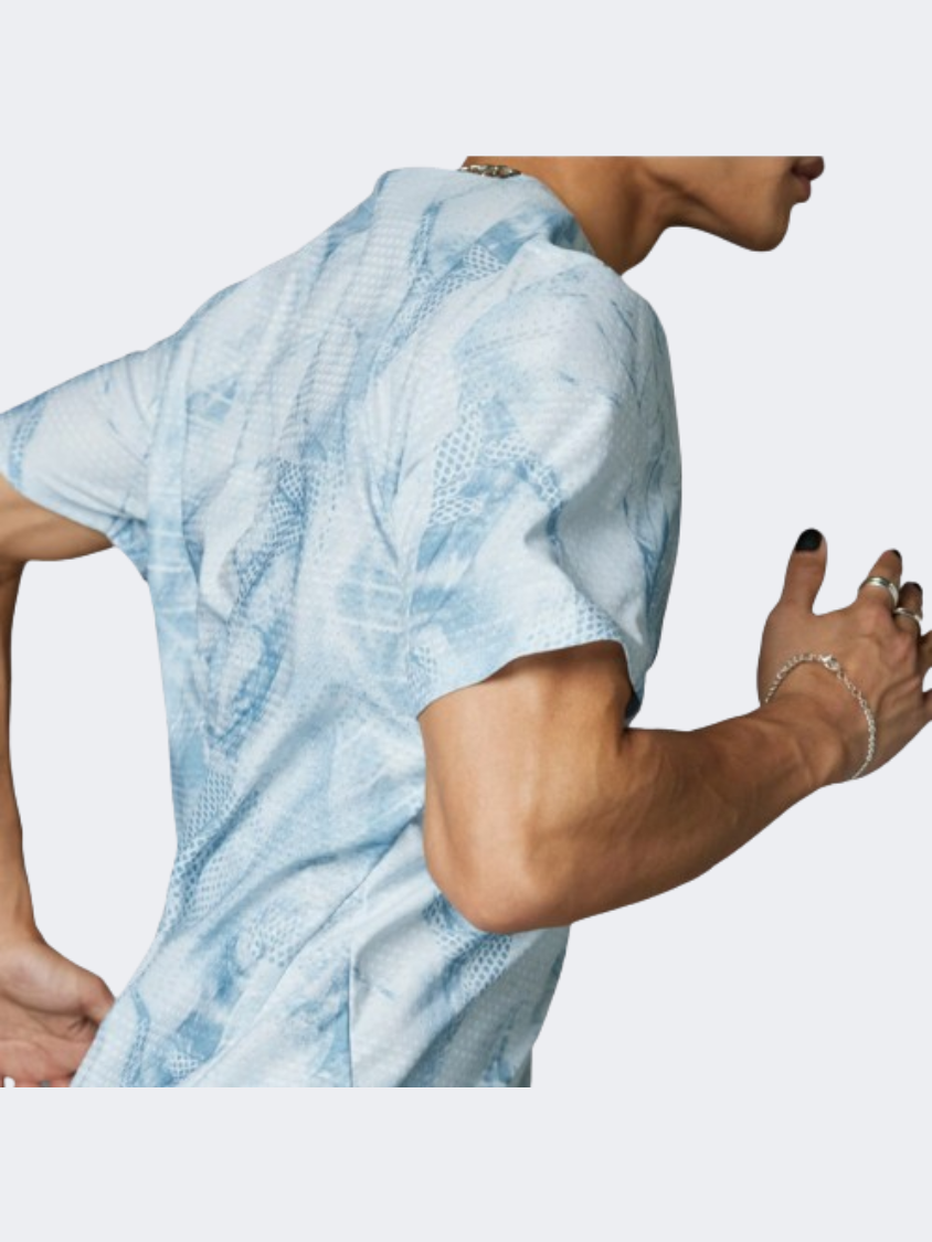 Adidas Ultimate Men Running T-Shirt Halo Blue/Grey