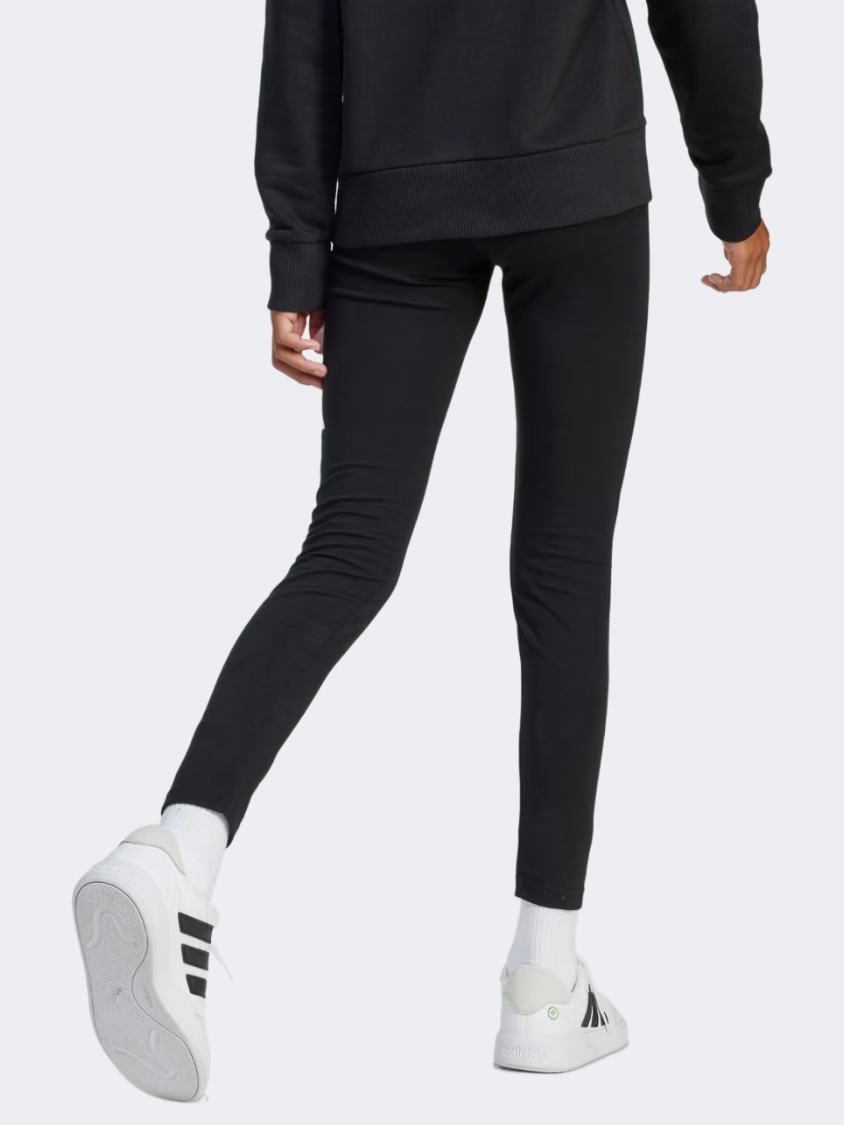 Adidas Essentials Kids-Girls Sportswear Tight Black/White