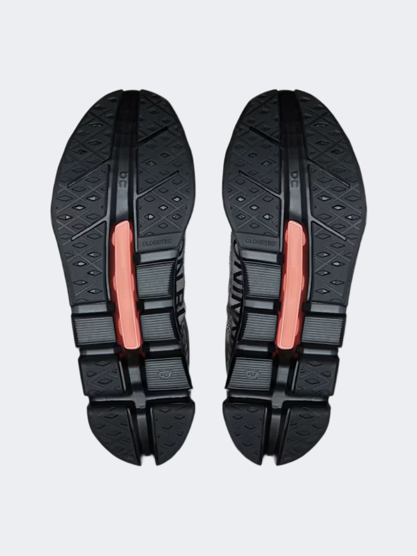 On Cloudflow 5 Women Running Shoes Black