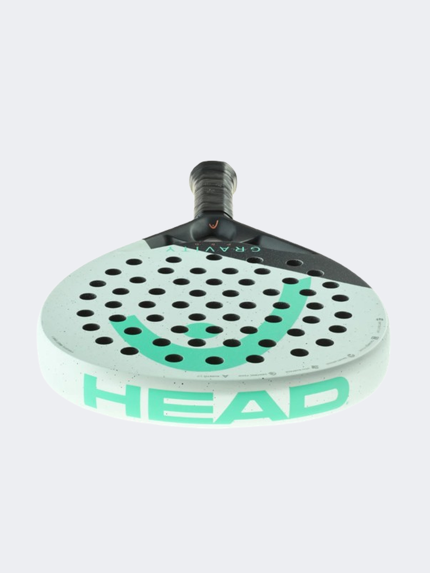 مضرب باديل Head Gravity Pro 2024 للجنسين أبيض/أسود/أزرق مخضر