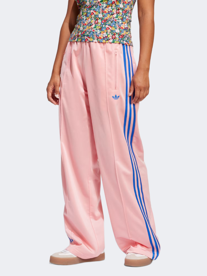 Adidas Adicolor Classic Firebird Loose Track Women Original Pant Pink Spark/Blue