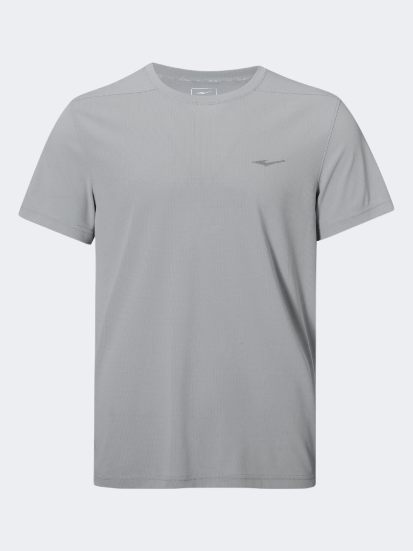 Erke Men Running T-Shirt Grey