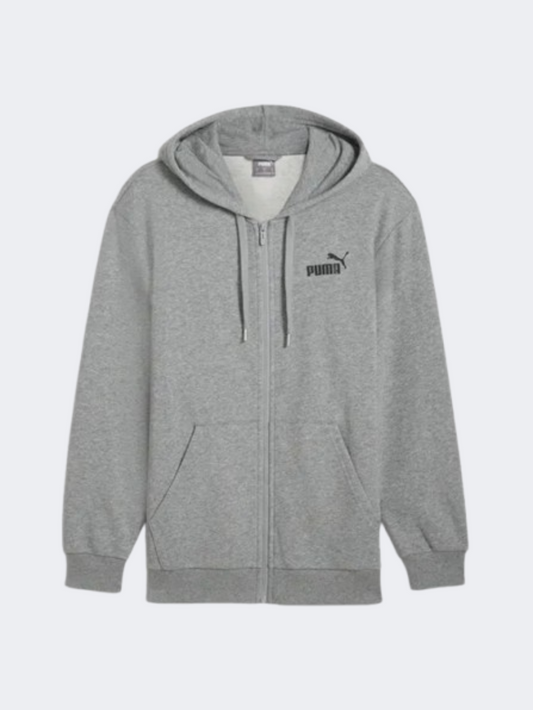 Puma Power Graphic Men Lifestyle Hoody Grey Heather