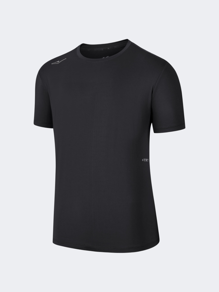 Erke Crew Men Training T-Shirt Black