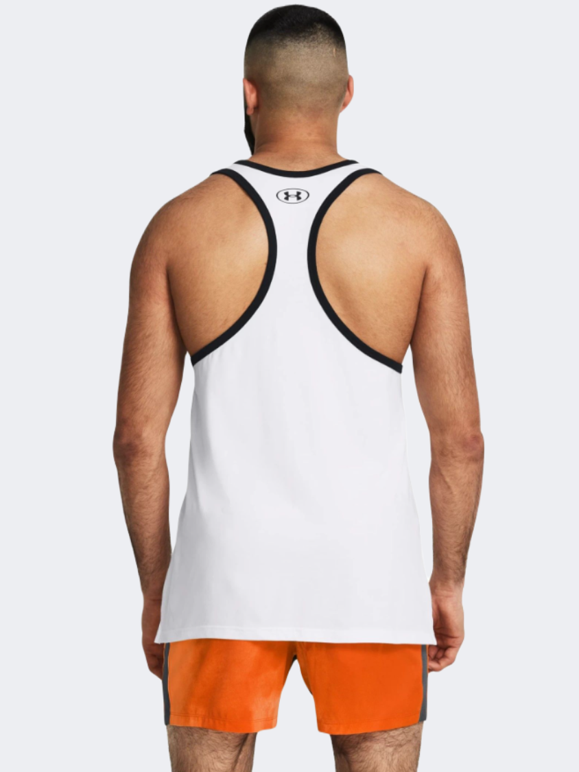 Under Armour Project Rock Get To Work Men Training Tank White/Black