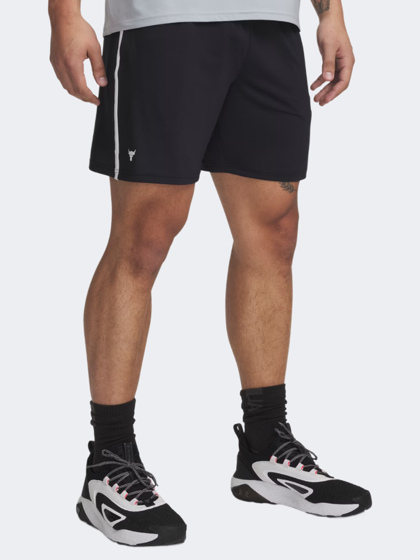 Under Armour Project Rock Mesh Men Training Short Black/White