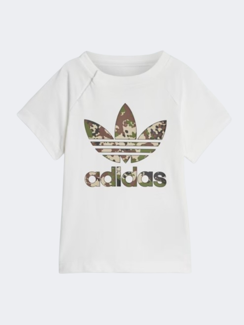 Adidas Baby Boys Original Set White/Camo