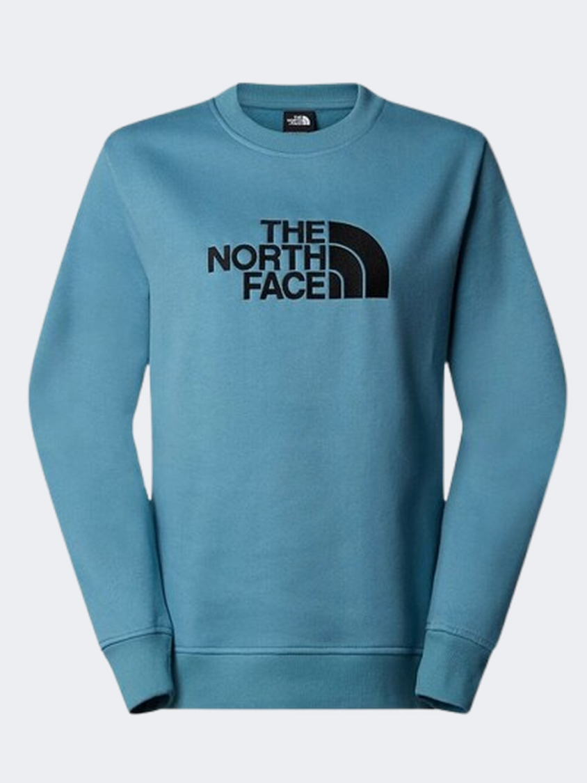 The North Face Drew Peak Women Lifestyle Sweatshirt Algae Blue