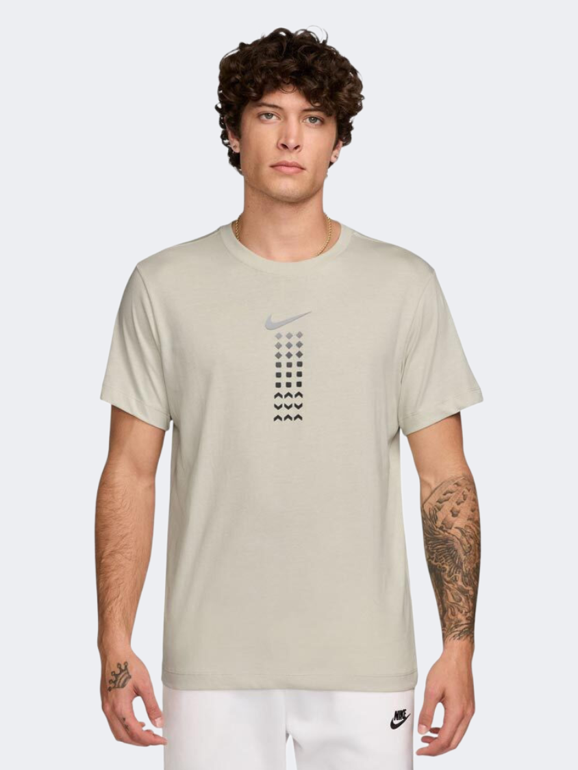 Nike Sportswear رجالي Lifestyle تي شيرت عظم