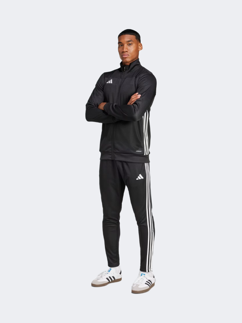 Adidas Tiro 25 Essentials Men Football Tracksuit Black/White